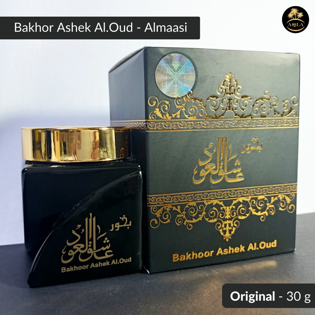 Bakhoor ASHEK AL OUD ALMAS / Bukhour Bukhur Premium Impor Saudi asli 100%