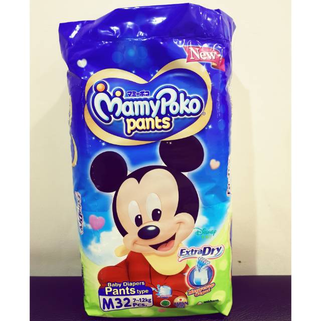 Mamypoko Pants Extra Dry M 32