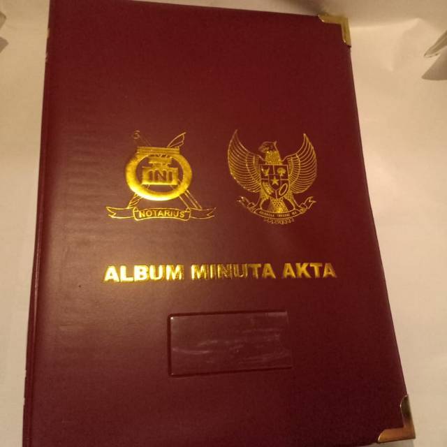

Album Minuta Akta Notaris Isi 50 Platik RB9