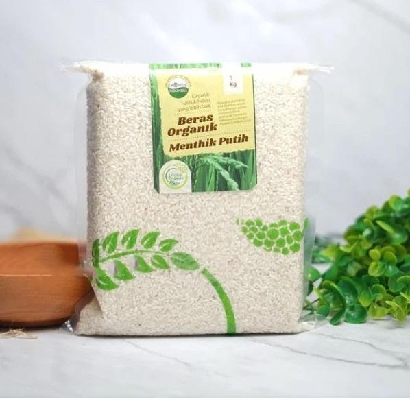 

Big Sale - Lingkar Organik Beras Menthik Putih 1 kg - Beras Putih Organik !!