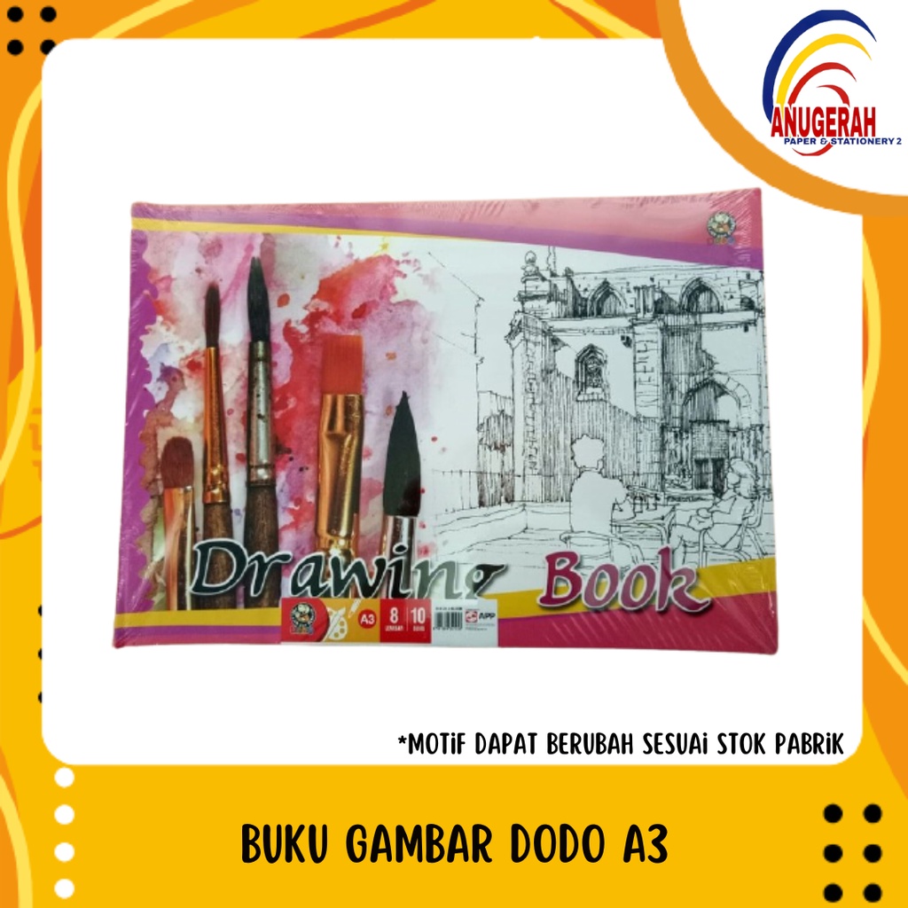 

BUKU GAMBAR DODO A3 (PCS)