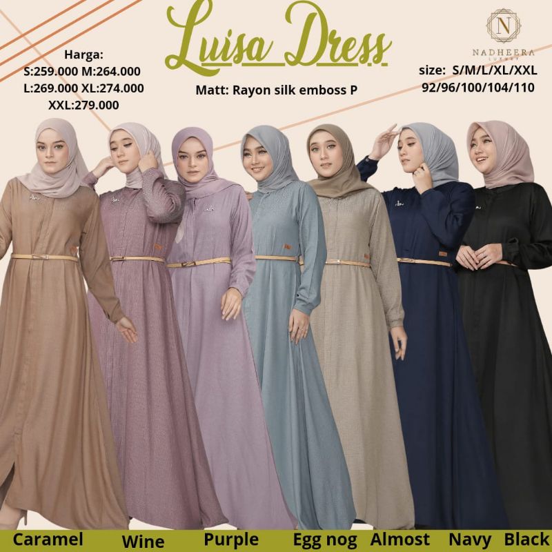 LUISA DRESS ✔️ by Nadheera Luxury