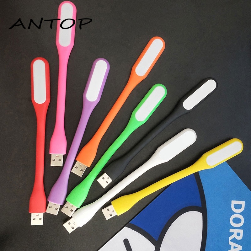 Lampu LED USB Flexible / Lampu Sikat USB ANTOP