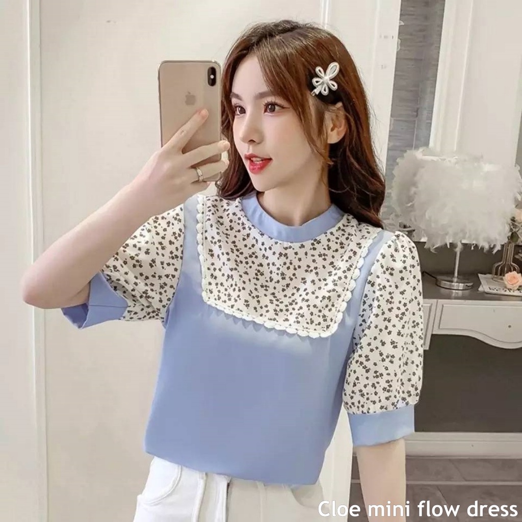 Cloe flow top blouse - Thejanclothes