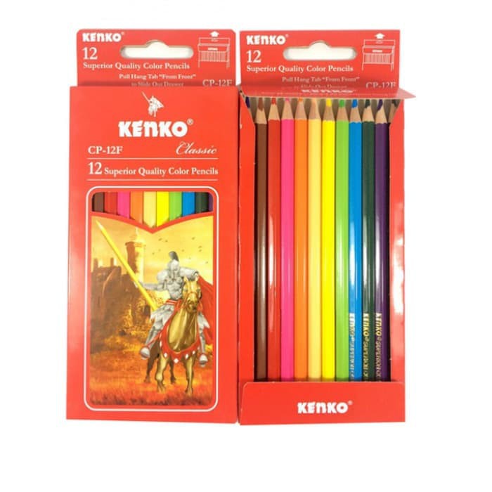 

Kenko Color Pencils CP-12F 12Pcs