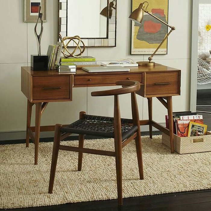 Meja komputer kayu jati, meja kerja kayu jati, jual meja komputer, mebel jepara