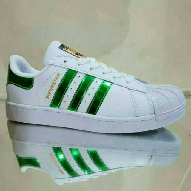 Sepatu Adidas Superstar List,Hijau,Biru,Ungu Keren + Box