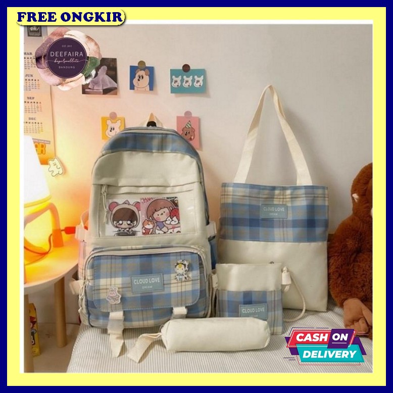 Harga Promo Diskon Tas Ransel Anak Sd Smp Sma Asli Import Baru/Tas Sekolah Anti Air/Tas Sekolah Wate