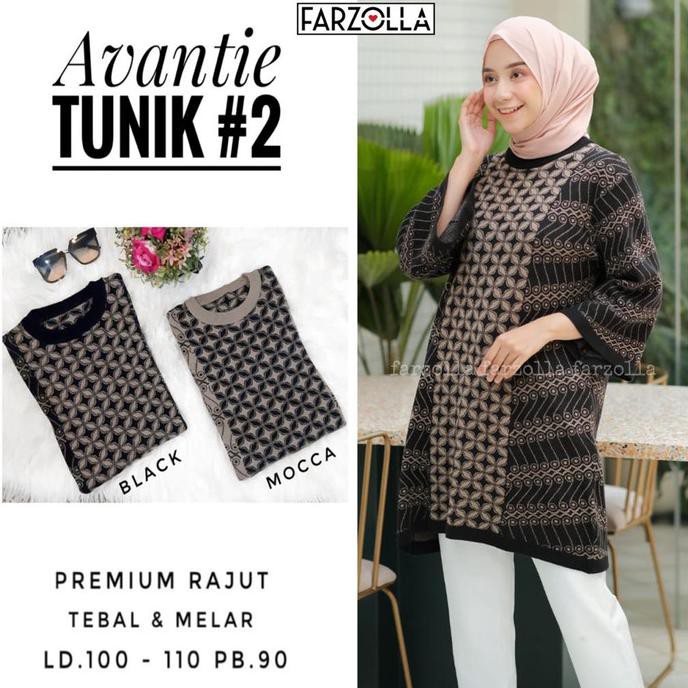 TUNIK AVANTIE#2 RAJUT IMPORT PREMIUM DRESS XXL TERLARIS NEW AGUSTUS