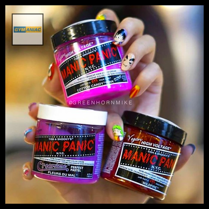 MANIC PANIC CLASSIC CREAM ORIGINAL USA PEWARNA RAMBUT  