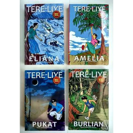 Novel Tere Liye Serial Anak Mamak 4 Buku Pukat Eliana Burlian Amelia Shopee Indonesia