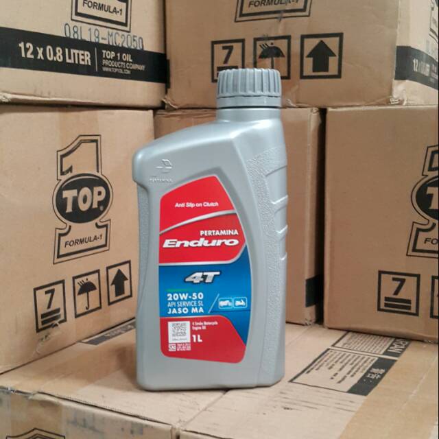 OLI MESIN MOTOR PERTAMINA ENDURO 4T 20W-50 1 LITER