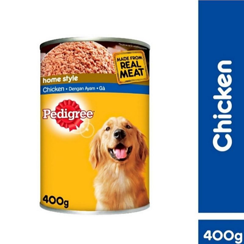 Pedigree Kaleng 400 gr Adult Chicken (can) - Makanan Anjing Pedigree Adult Chicken