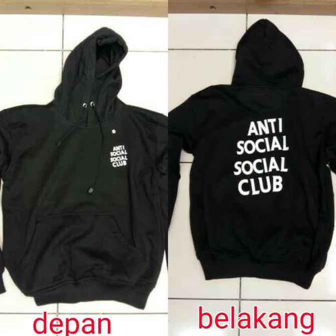 Hoodie Anti Social Sosial Club / Assc .Deevagrosir.Olshop