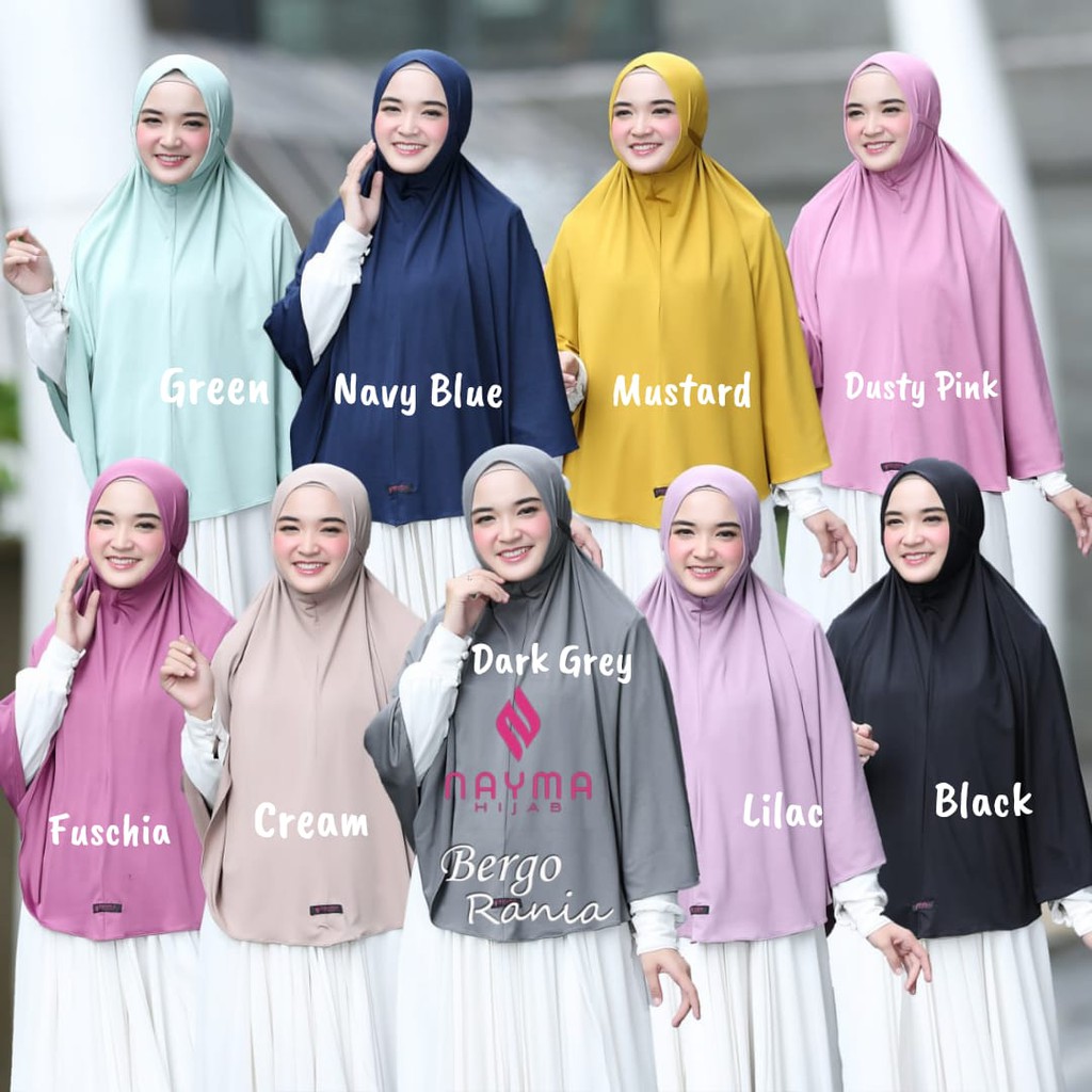 Khimar / bergo Rania nayma Hijab