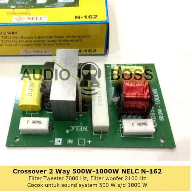 Crossover Nelc Pasif 2way Nelc N162 / Crossover 2 way / crosover 2way . .