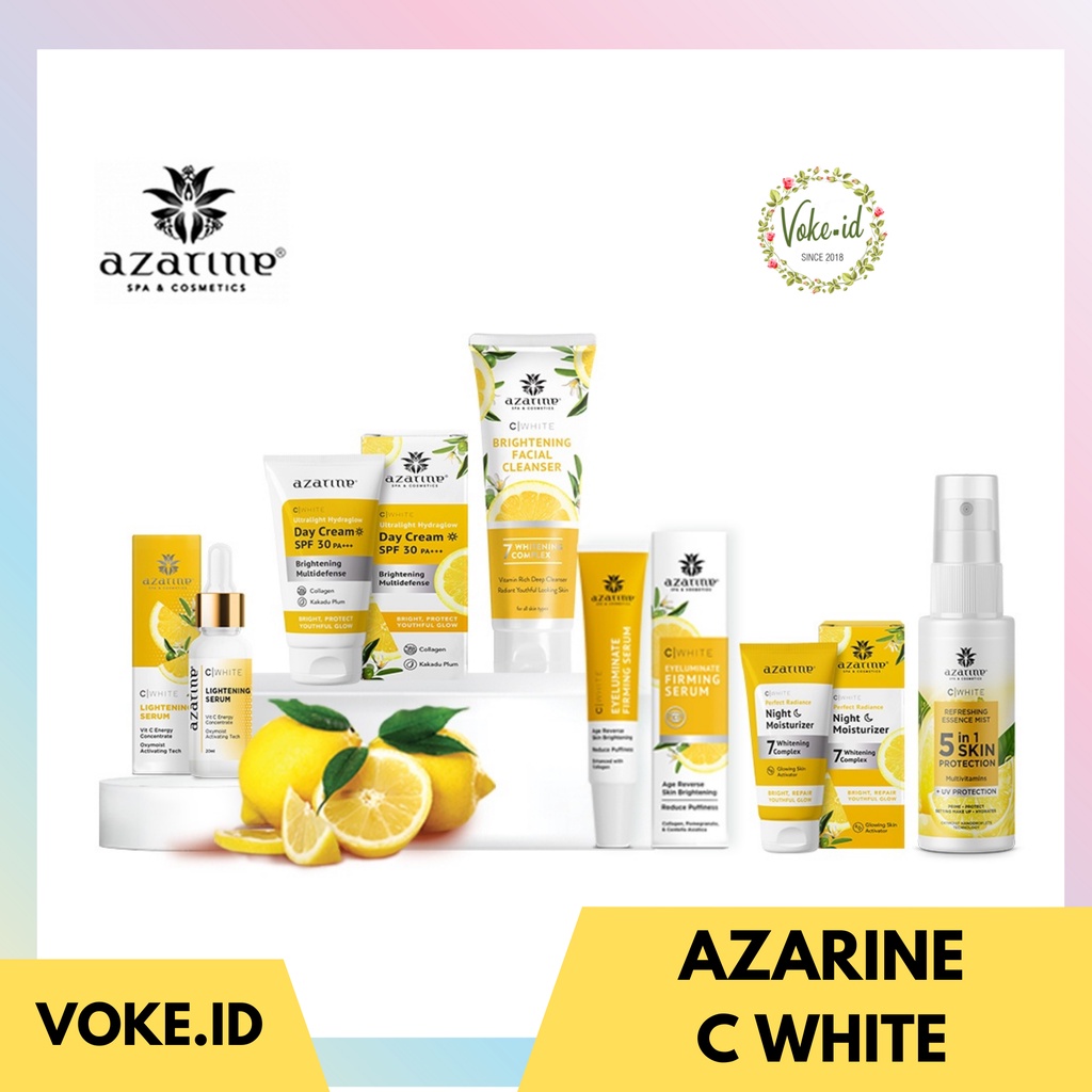 [VOKE.ID GROSIR] AZARINE C White Face Treatment