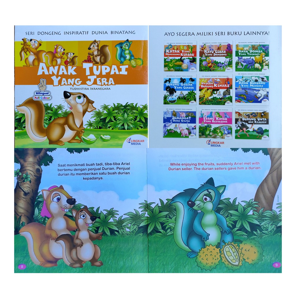BUKU ANAK BUKU CERITA ANAK BILLINGUAL Shopee Indonesia