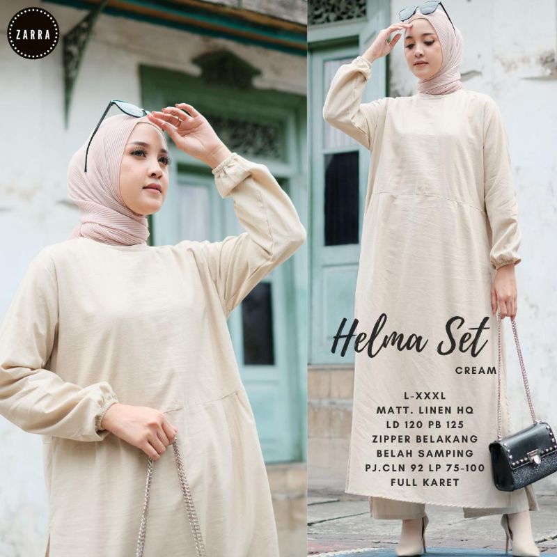 HELMA SETELAN BAJU WANITA TERBARU BY ZARRA