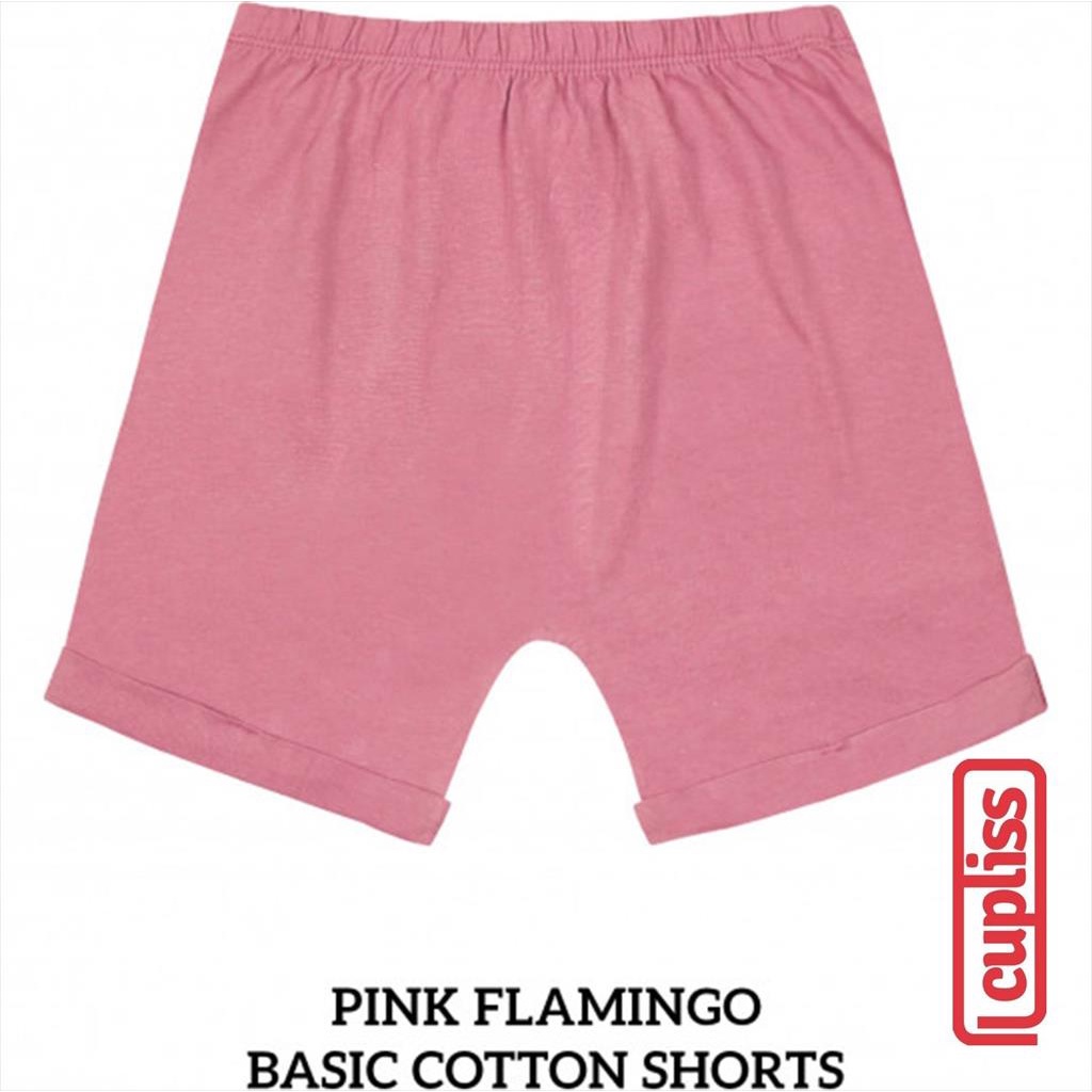 Little Palmerhaus Basic Cotton Shorts Pink Flamingo Celana Anak