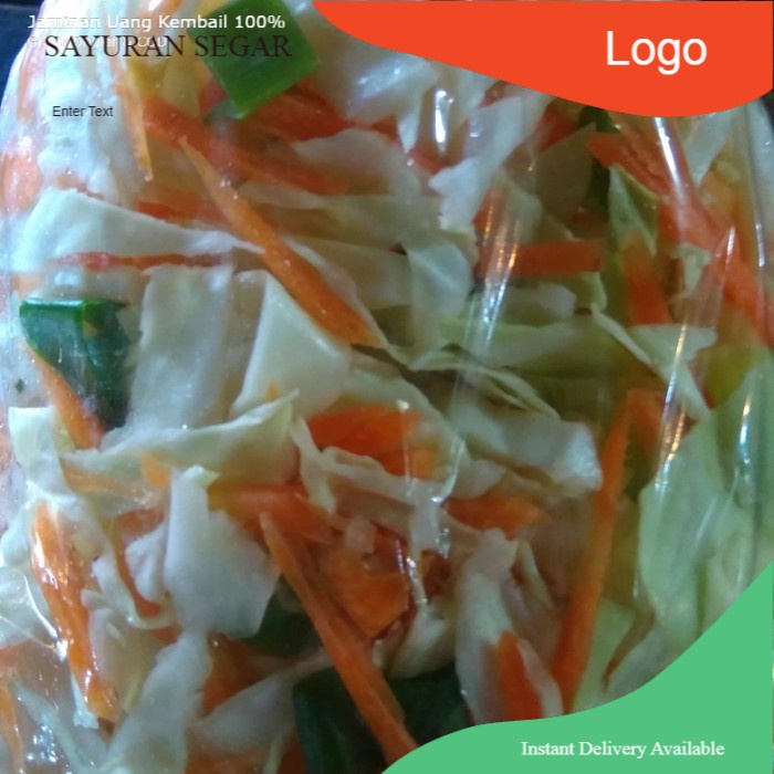 

sayuran paket untuk bakwan