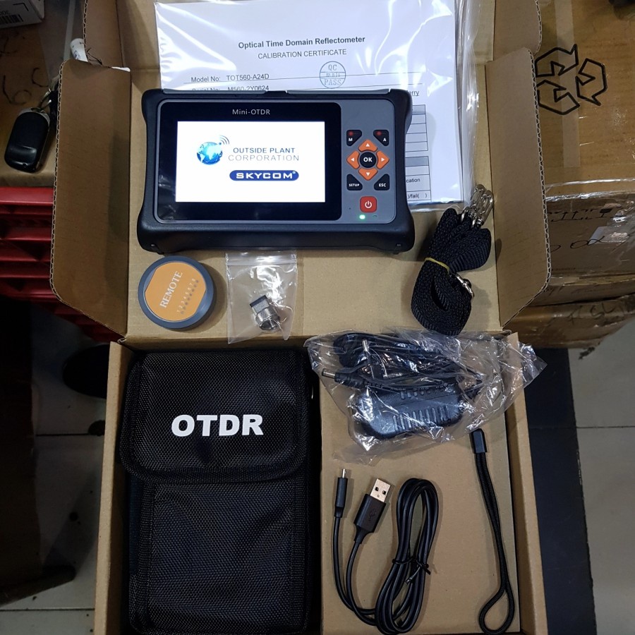 otdr mini smart otdr otdr mini Skycom Optic TOT560-A24D