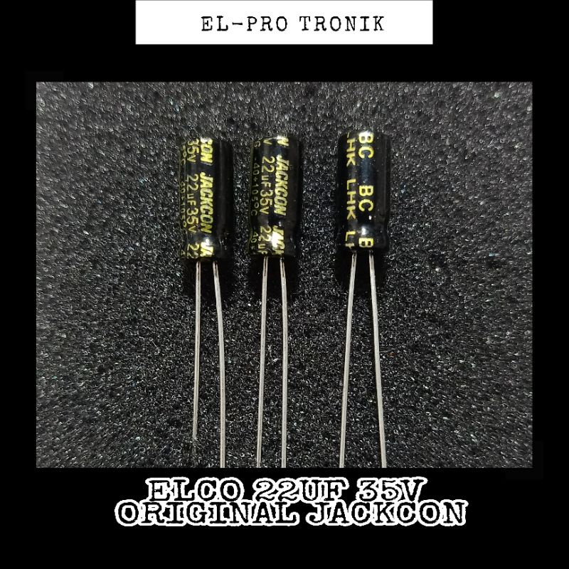 Elco 22uf 35v | Elco 35v 22uf | 22uf 35v JACKCON | 22uf 35v