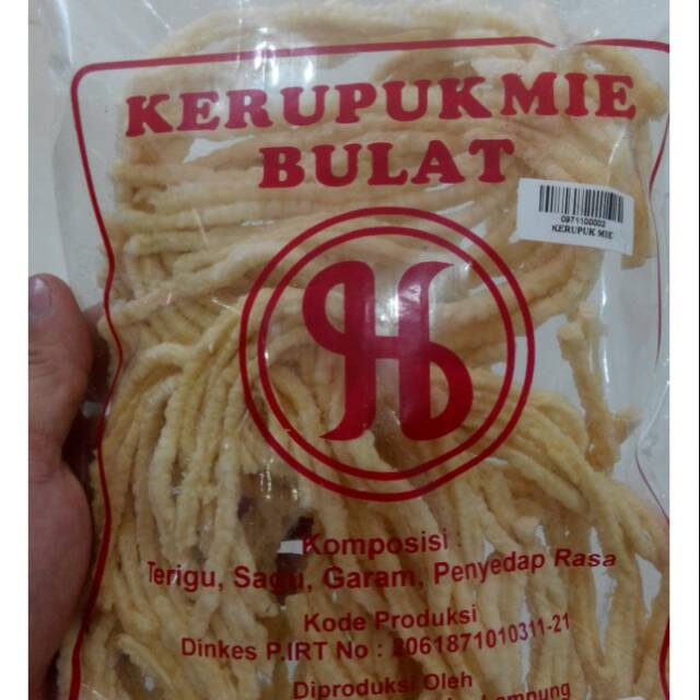 

Kerupuk Mie Bulat Lampung