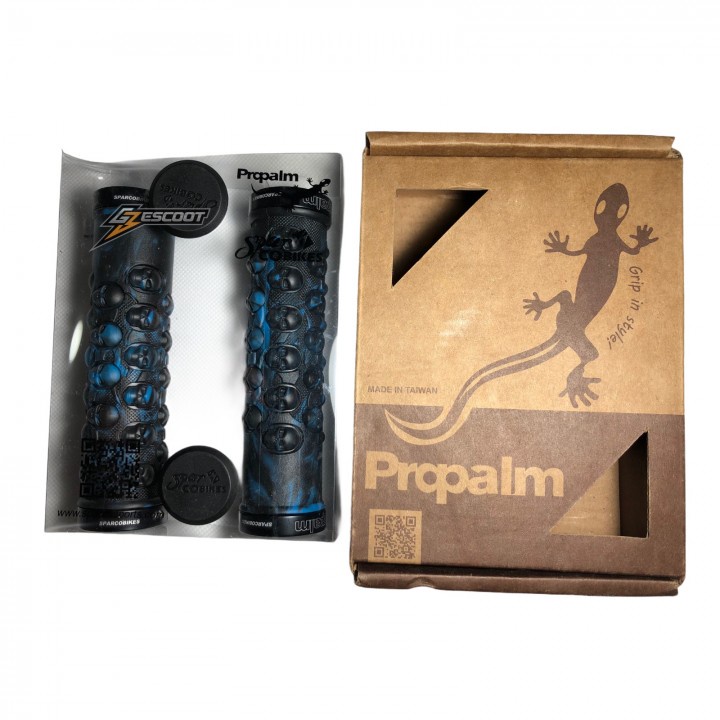 Propalm Skull Handle Grip untuk Sepeda MTB/ Listrik/ Electric Scooter