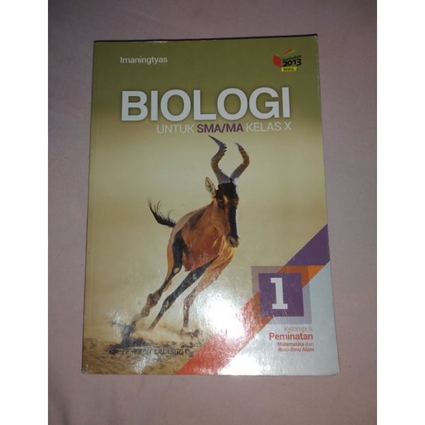 

BUKU PAKET BIOLOGI KELAS 10 | K13 PENERBIT ERLANGGA