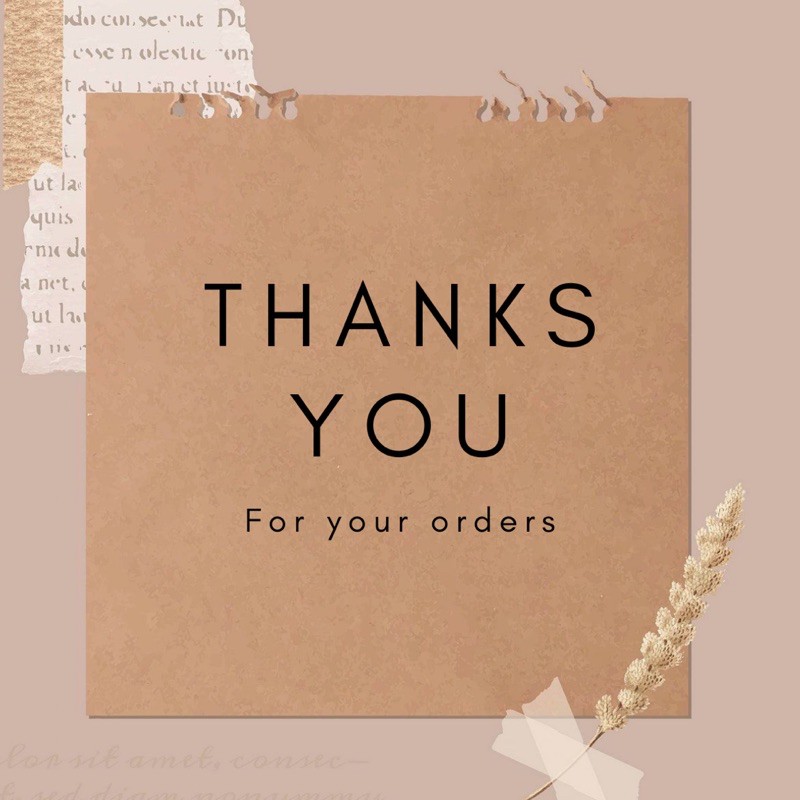 

Stiker/thanks card You Murah