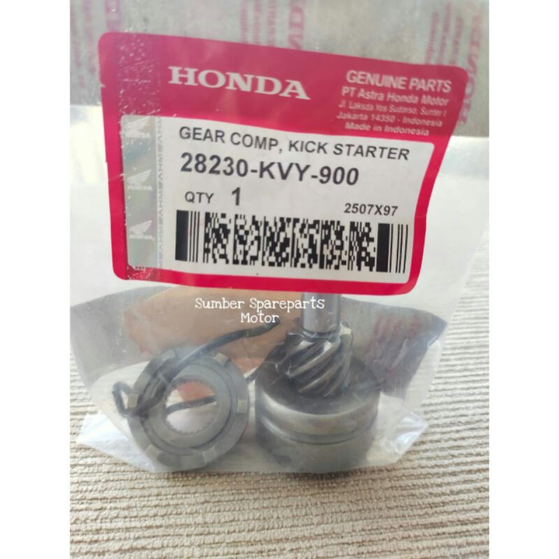 gear gigi pinion assy beat beat karbu KVY