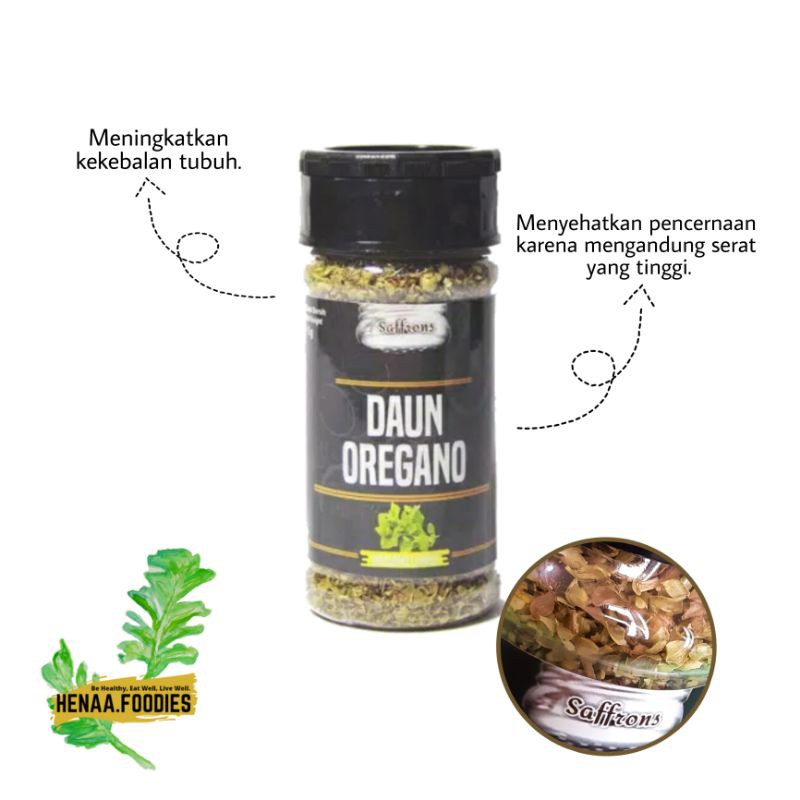 

Saffrons food Daun Oregano / dried Oregano Leaves 15g HF