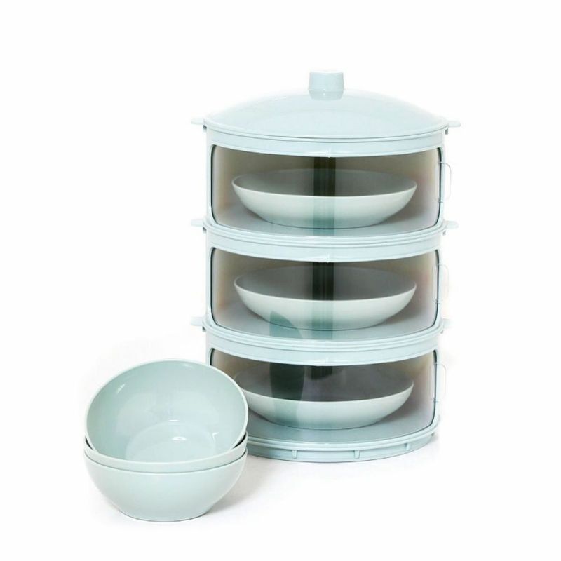 Technoplast Dishes Keeper Set - Tudung Saji Kekinian - Alfashop