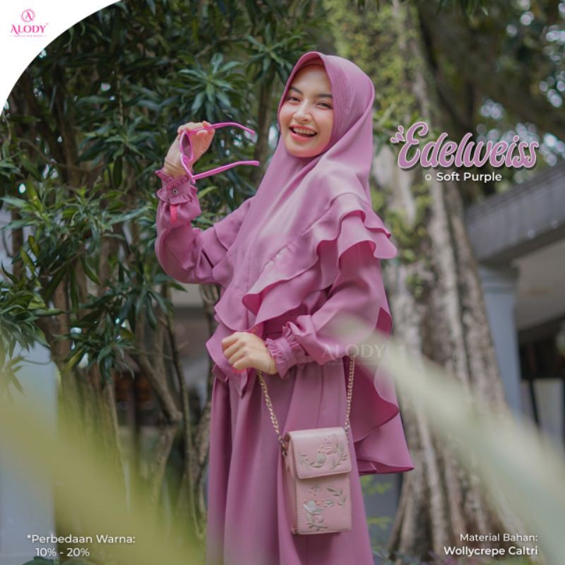 Gamis Cantik Edelweiss by Alody Hijab