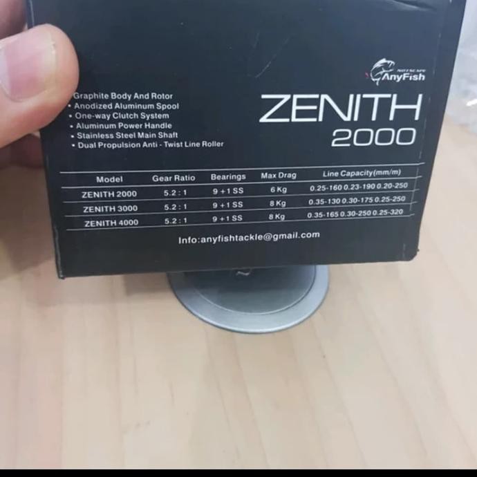 Update Reel Anyfish Zenith 2000 Reel Power Handel Trendi