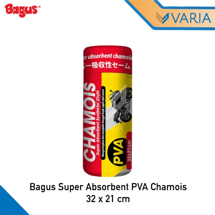 Bagus PVA Chamois Motor 32 x 21 cm Lap Kanebo Super Absorbent W22332