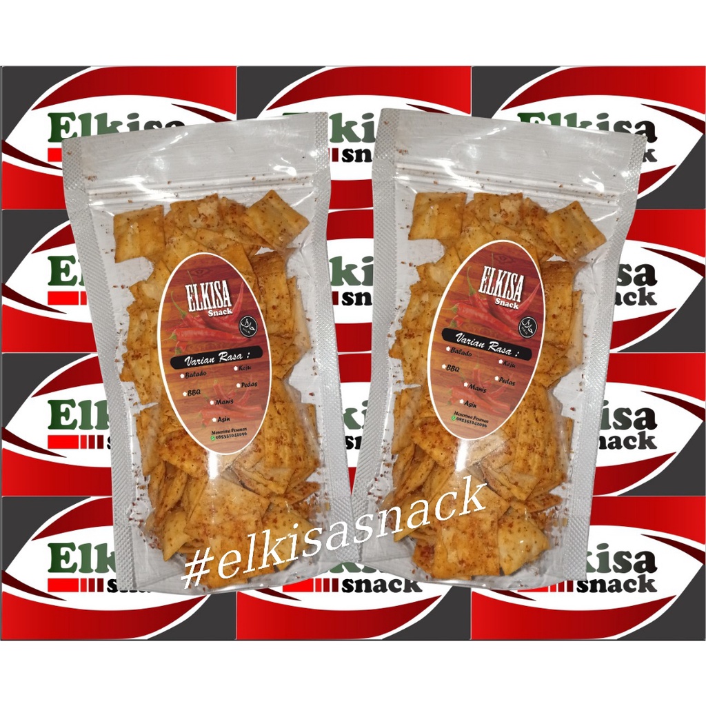 

[ELKISA SNACK] KERIPIK PANGSIT PEDAS/ PANGSIT GORENG/KERIPIK PANGSIT ENAK GURIH /SNACK PEDAS/ CEMILAN ENAK/MAKAN RINGAN/SNACK MURAH 90 gr