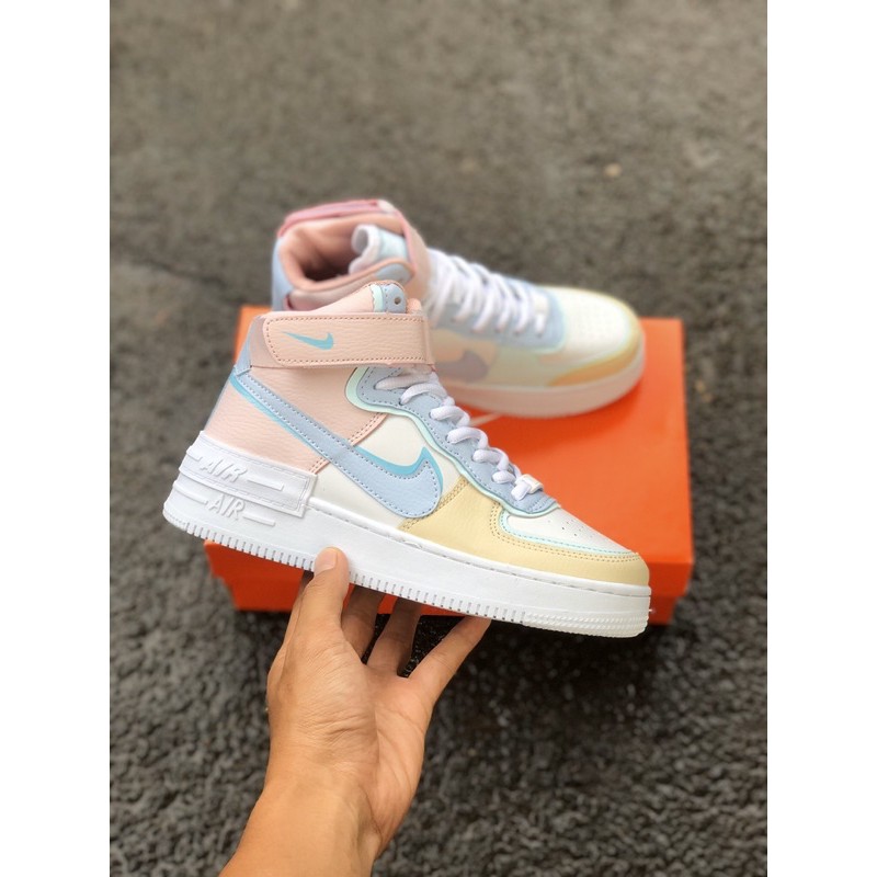 Sepatu Sneakers Wanita Nike Air Force 1 Mid Shadow Import Quality-2