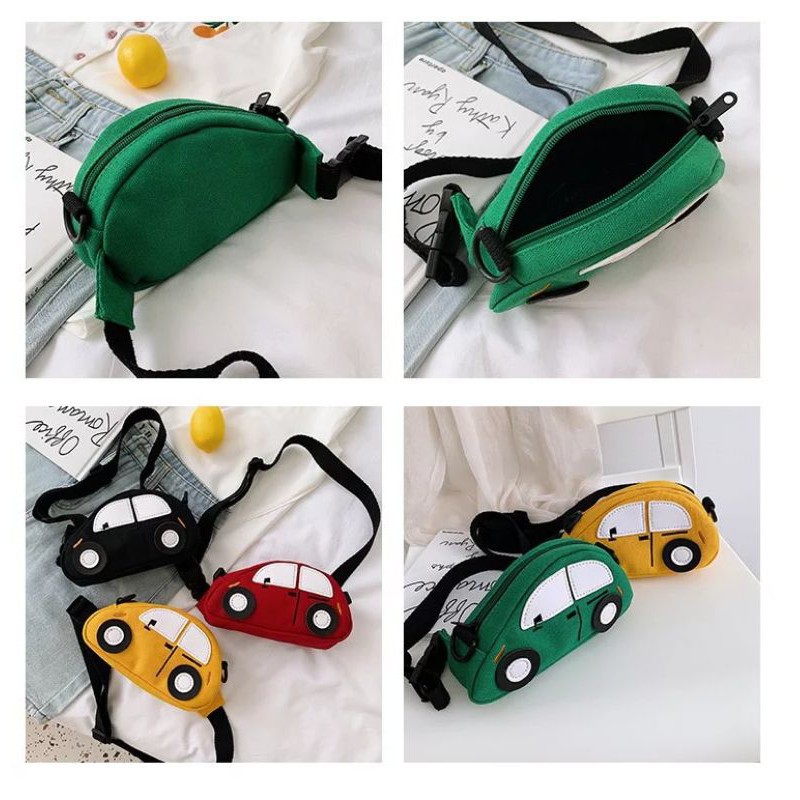 Tas anak cewe cowo selempang bahu waistbag gemash 1-10 tahun