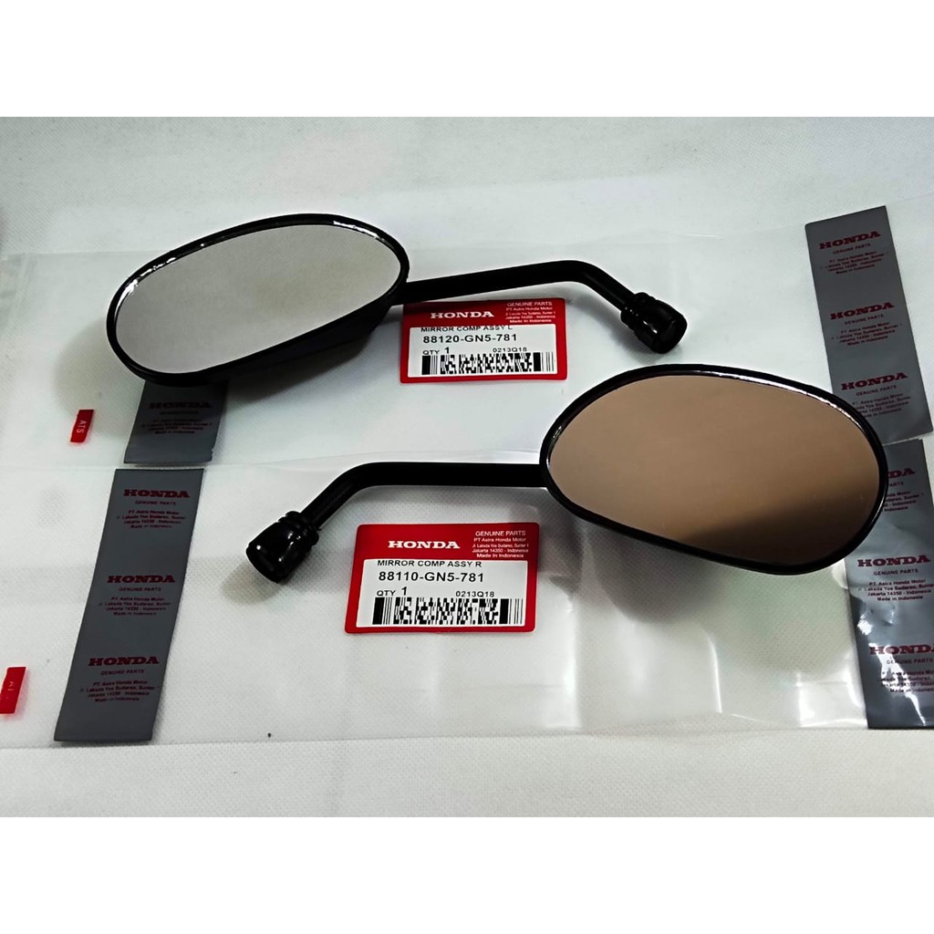 Spion standar Honda Grand - Astrea Grand - Grand bulus original 88120-GN5-781 dan 88110-GN5-781