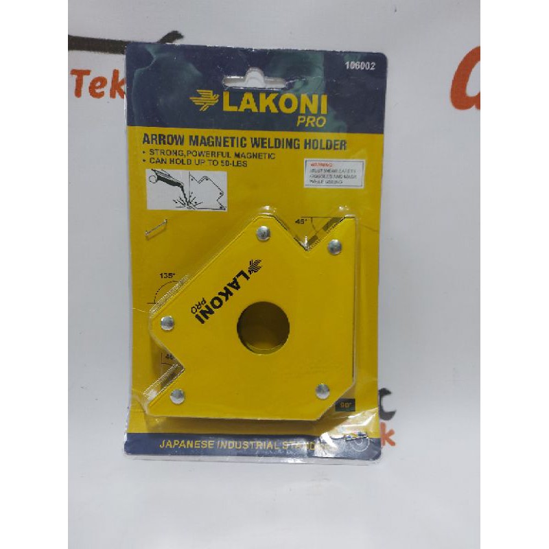 SIKU MAGNET LAS JETJO TOOL LAKONI PRO UKURAN 3" - 4" - 5"  / ARROW MAGNETIC WELDING HOLDER 25-50-75 