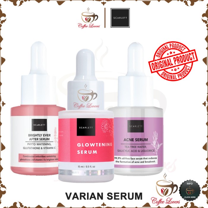 [TERMURAH] SERUM SCARLETT ALL VARIAN