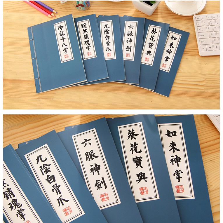 498 Notes Note Book Buku Memo Catatan Mini Reminder Silat Kungfu