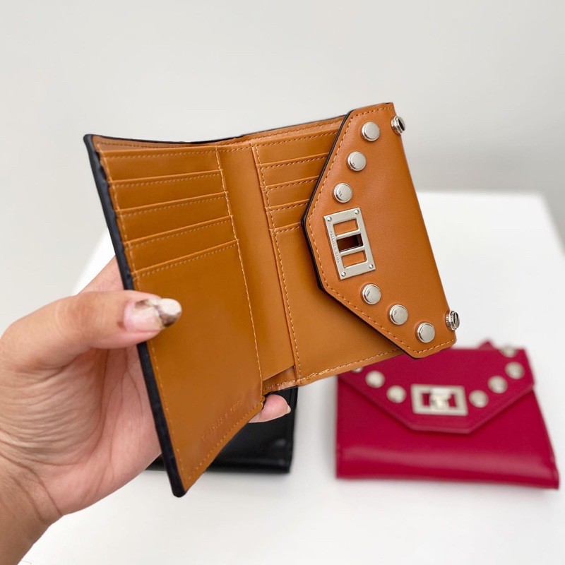 Studded Small Wallet