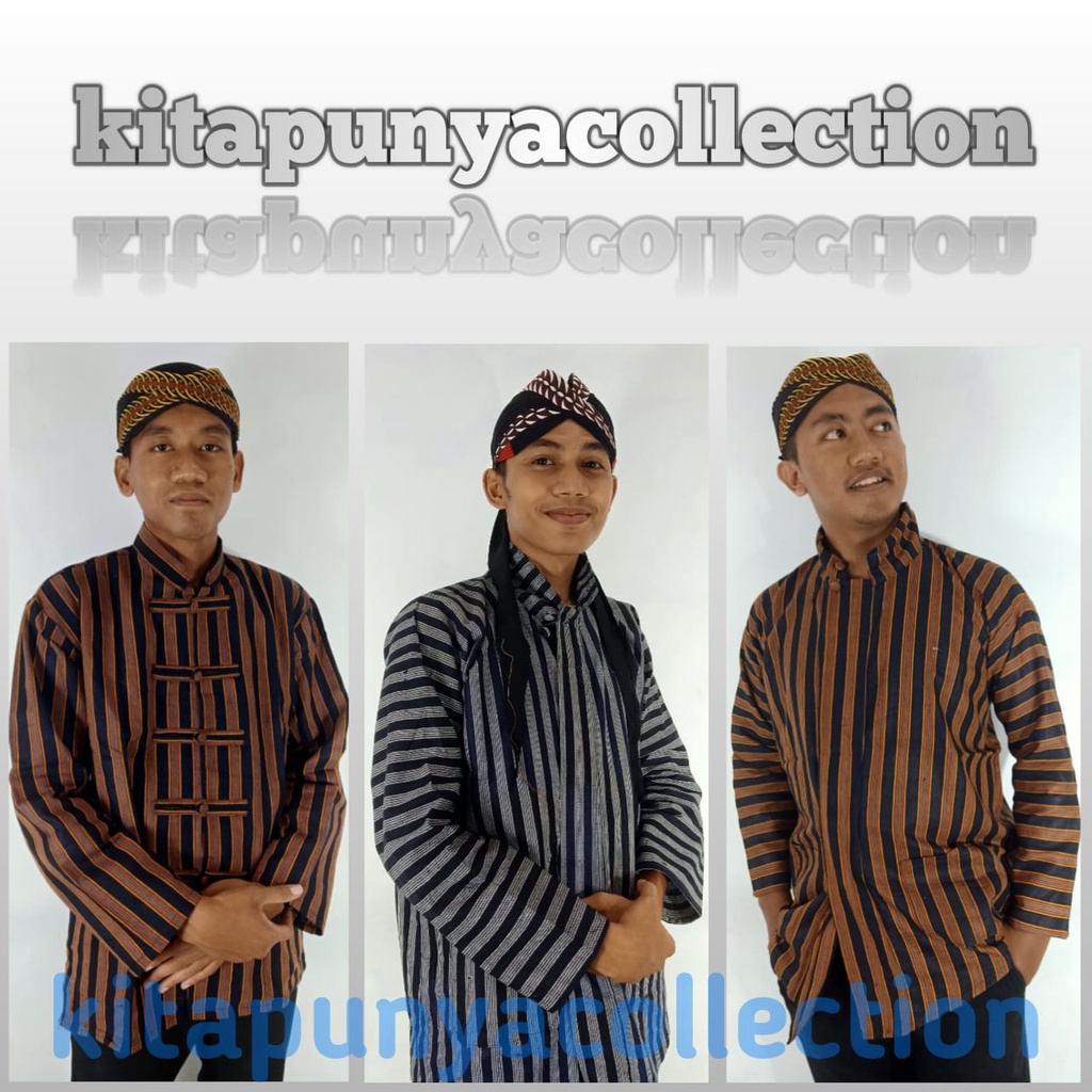 surjan| Lurik| Blangkon| Stelan| Pakaian adat| solo jogja kualitas premium