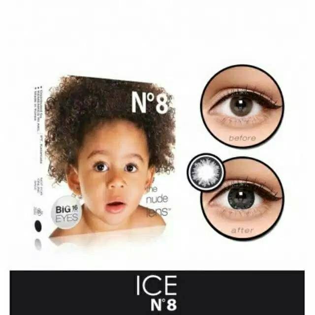 SOFTLENS X2 ICE N8 BLACK (NORMAL) BY EXOTICON