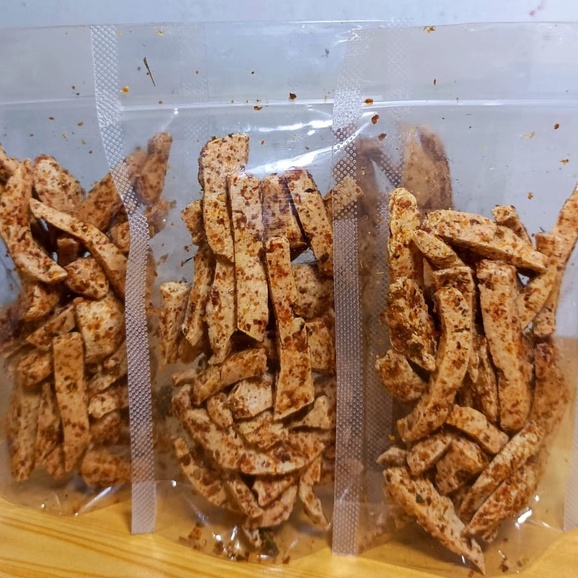 

Basreng Kriuk pedas daun Jeruk Fresh tidak keras renyah berat 50 gr + 5 gram