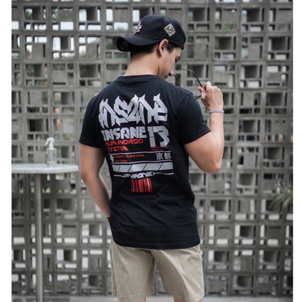 kaos T-shirt Insane wardrobe combed 30s distro bandung Insane