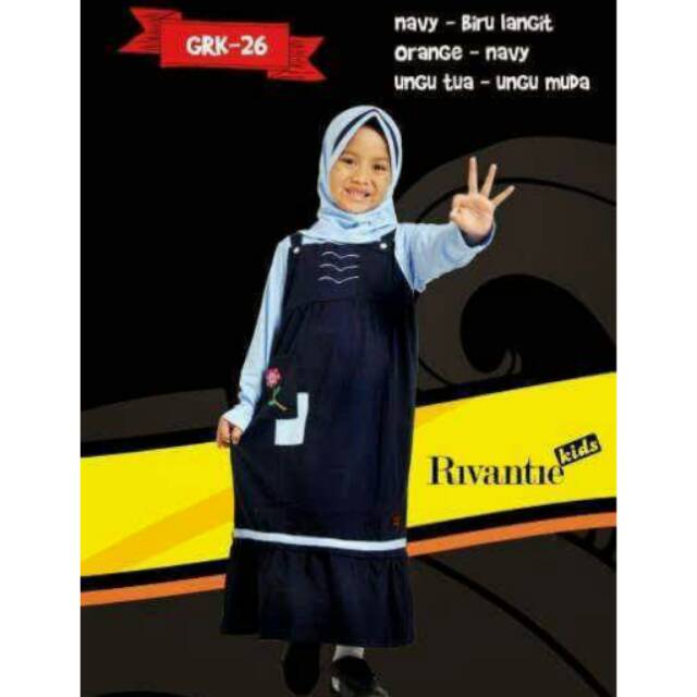 SALE - Diskon 30% Gamis Rivantie GRK 26